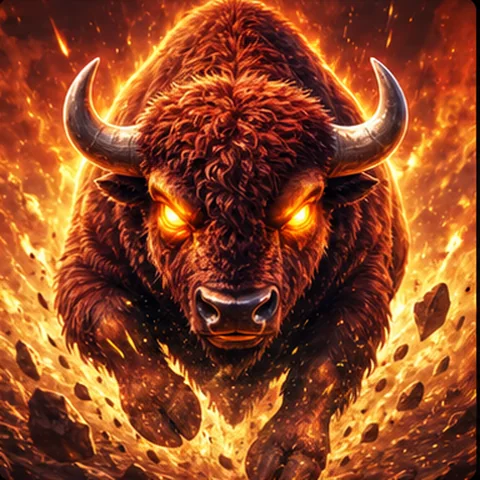 Eigenständiges Demo-Motiv für Big Wild Buffalo 2