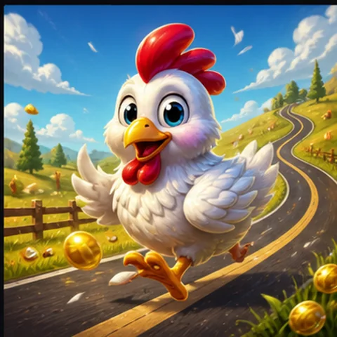 Eigenständiges Demo-Motiv für Chicken Road 2.0