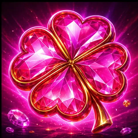 Eigenständiges Demo-Motiv für Pink Clovers